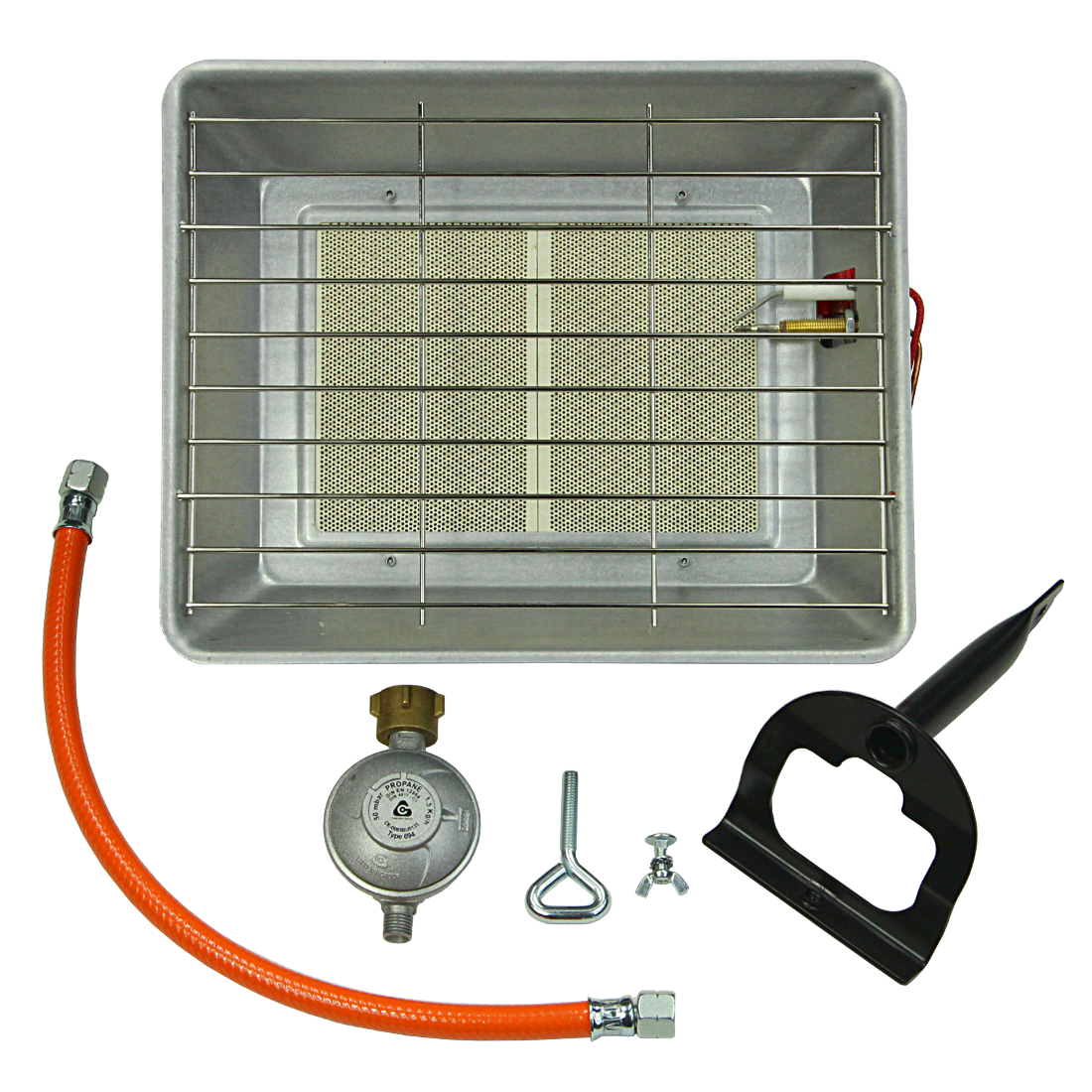 Campingaz 4200 ZP radiant heater with piezo ignition for 5/11 Kg gas