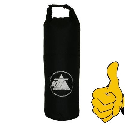 10T wasserdichter Packsack WPS 20 Volumen 20L schwarz