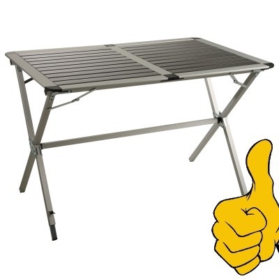 10T Camping Klapp-Tisch QUICKPACK TRIO 140x80x70cm