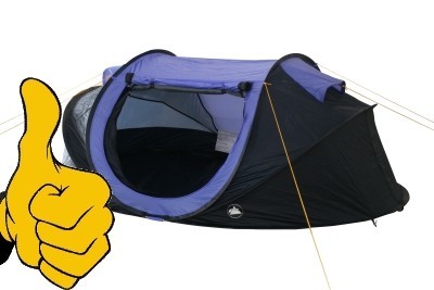 10T 2 Personen POP-UP Zelt TRIGOSO 2 WS=3000mm