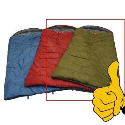 10T Decken-Schlafsack ALASKAN GREEN -21°C Breite 100cm