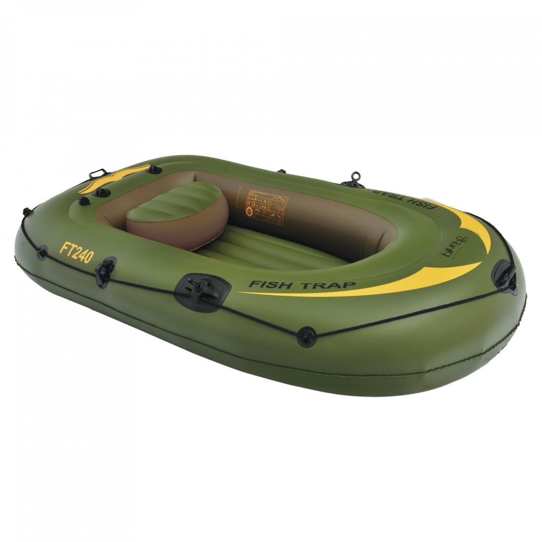 BLUEBORN Rowing boat FT240 2 person eBay