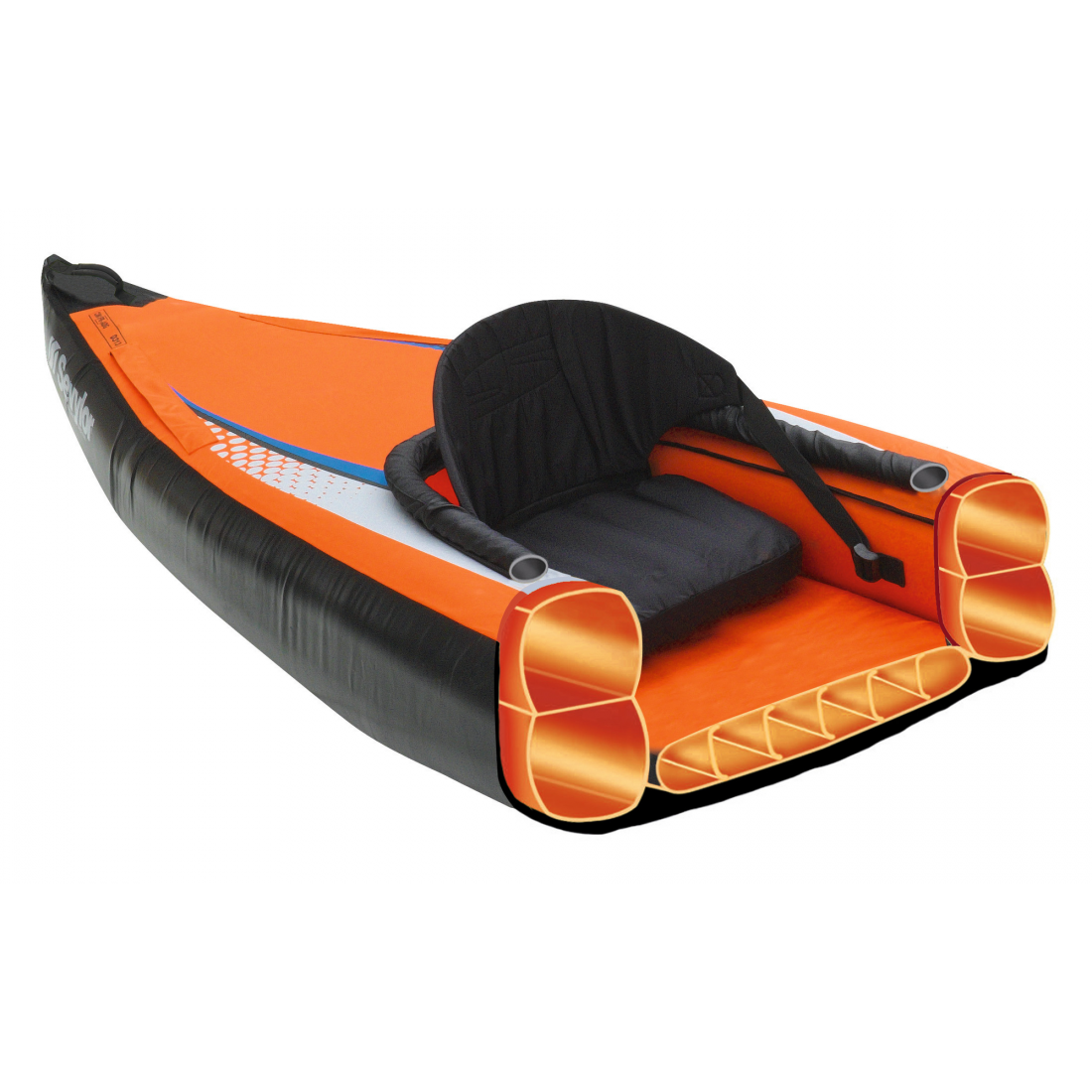 Sevylor Pointer K1 1 person kayak 314x81cm (load capacity 100 kg) eBay