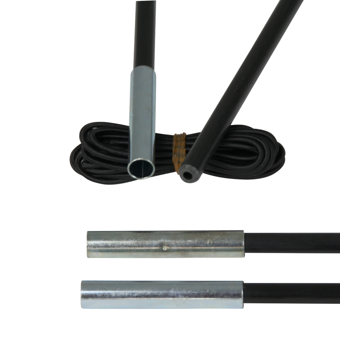 10T SPK 127 Fibreglass tent poles, repair kit, set of 4 per segment