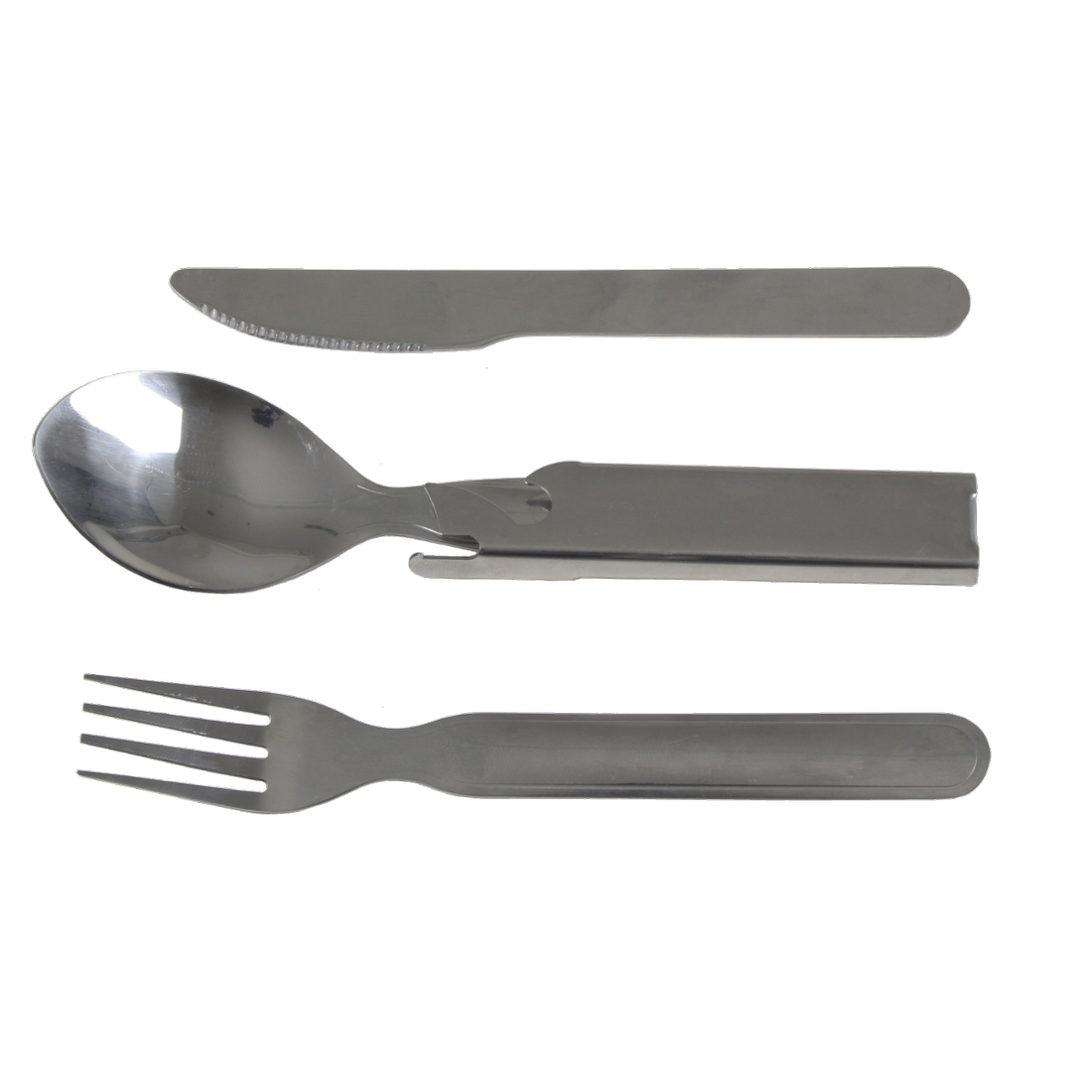 10T 4in1 Cutlery BW Stainless steel cutlery, 4part, intermateable in